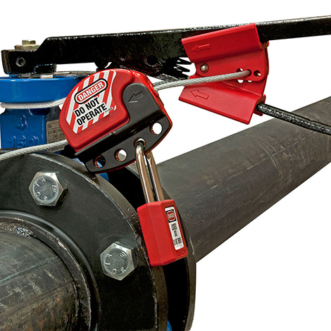 對夾式蝶閥鎖使用方法